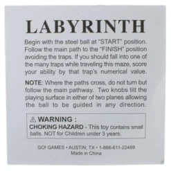 Calendar Holdings, LLC Classic Wooden Labyrinth Maze Skill Game* Role-Playing Games|Board Games