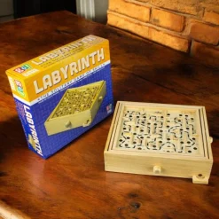 Calendar Holdings, LLC Classic Wooden Labyrinth Maze Skill Game* Role-Playing Games|Board Games