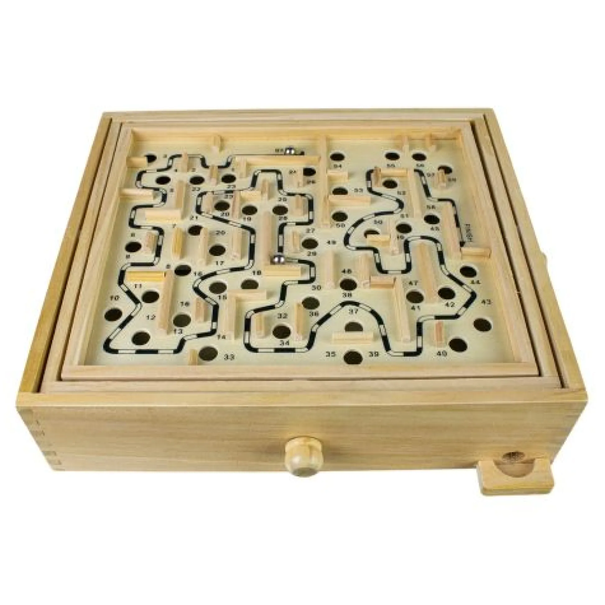 Calendar Holdings, LLC Classic Wooden Labyrinth Maze Skill Game* Role-Playing Games|Board Games