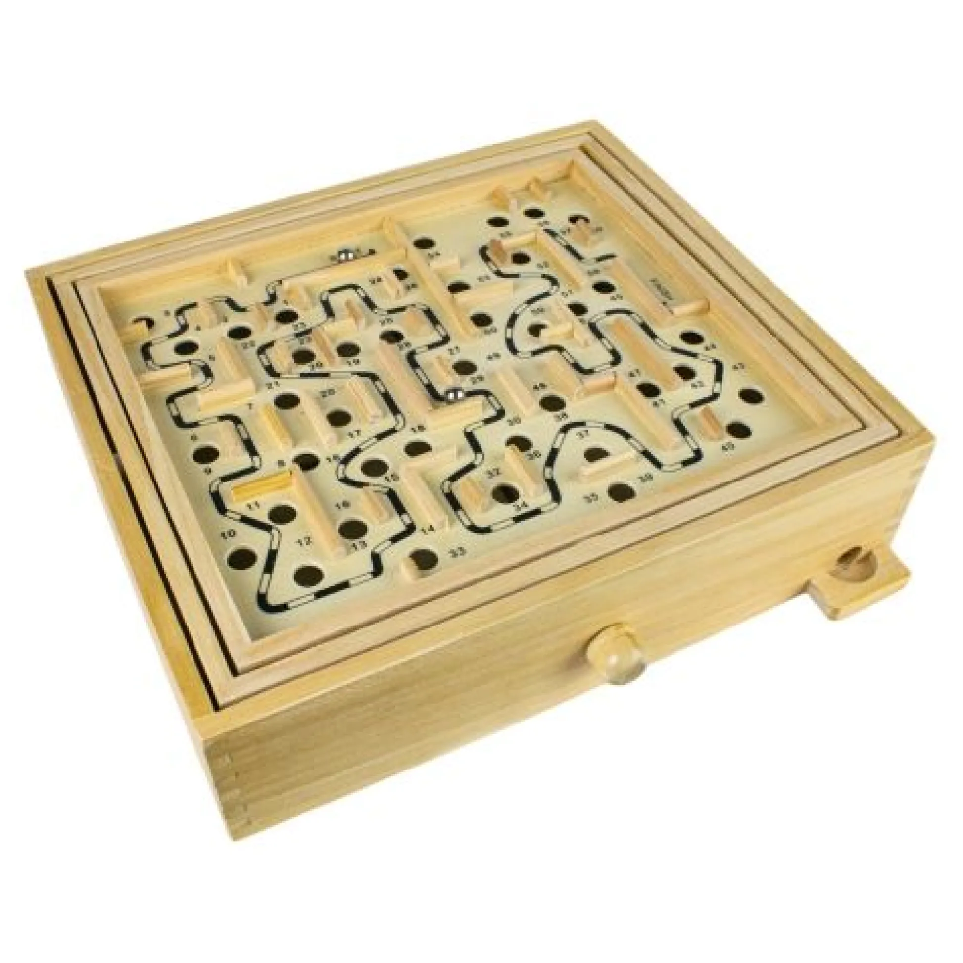 Calendar Holdings, LLC Classic Wooden Labyrinth Maze Skill Game* Role-Playing Games|Board Games
