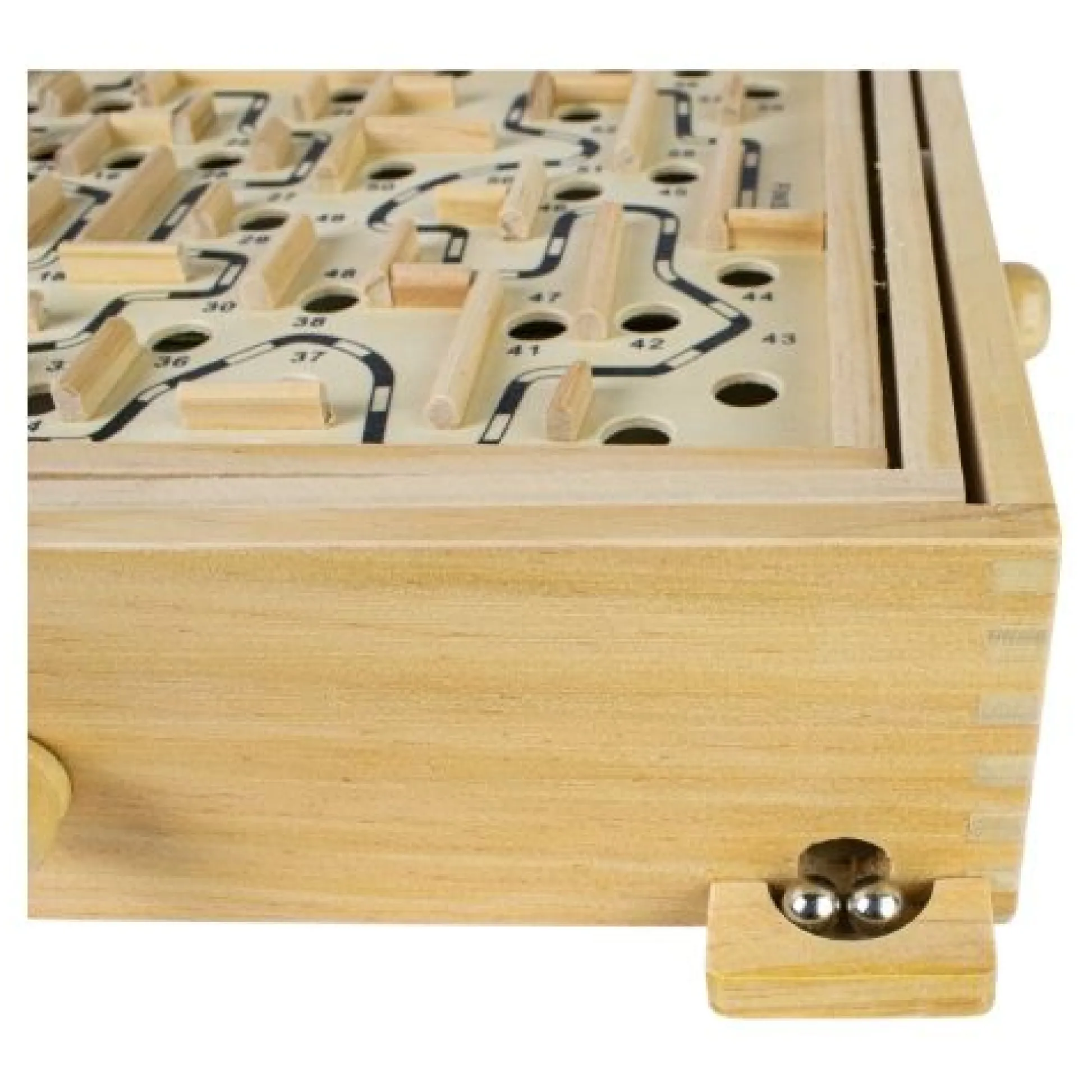 Calendar Holdings, LLC Classic Wooden Labyrinth Maze Skill Game* Role-Playing Games|Board Games