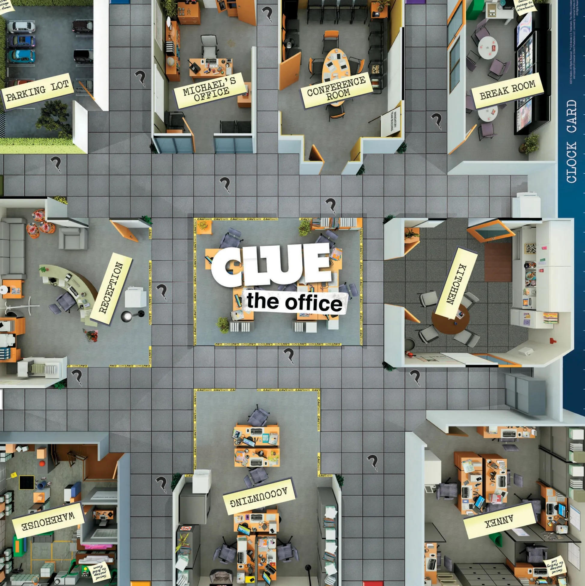 Educators Resource CLUE®: The Office Edition - A Dunder Mifflin Mystery Game* Role-Playing Games|Board Games