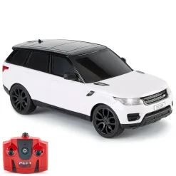 Flat River Group CMJ RC Cars Range Rover - White - 1:24 Scale, 2.4GHz Remote Control SUV with LED Headlights* Rc Cars & Flight