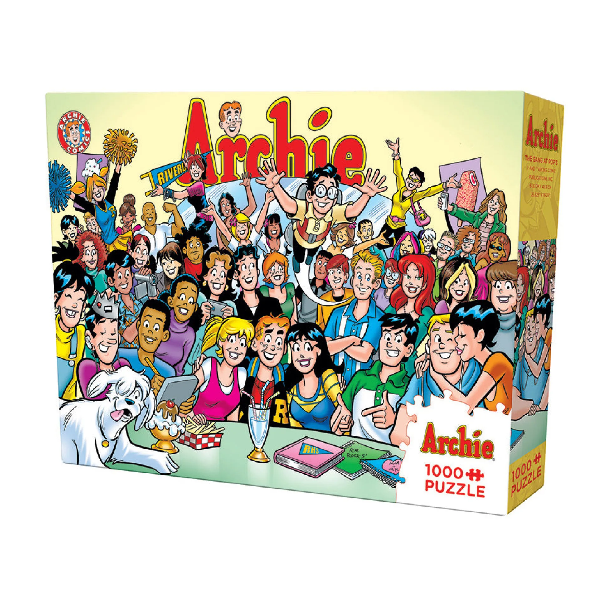AreYouGame Cobble Hill Archie Comics The Gang at Pop's Jigsaw Puzzle - 1000 pc* Puzzles
