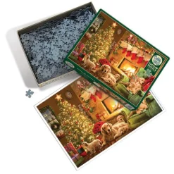 Calendar Holdings, LLC Cobble Hill Cozy Fireplace Christmas Jigsaw Puzzle - 1000 pc* Puzzles