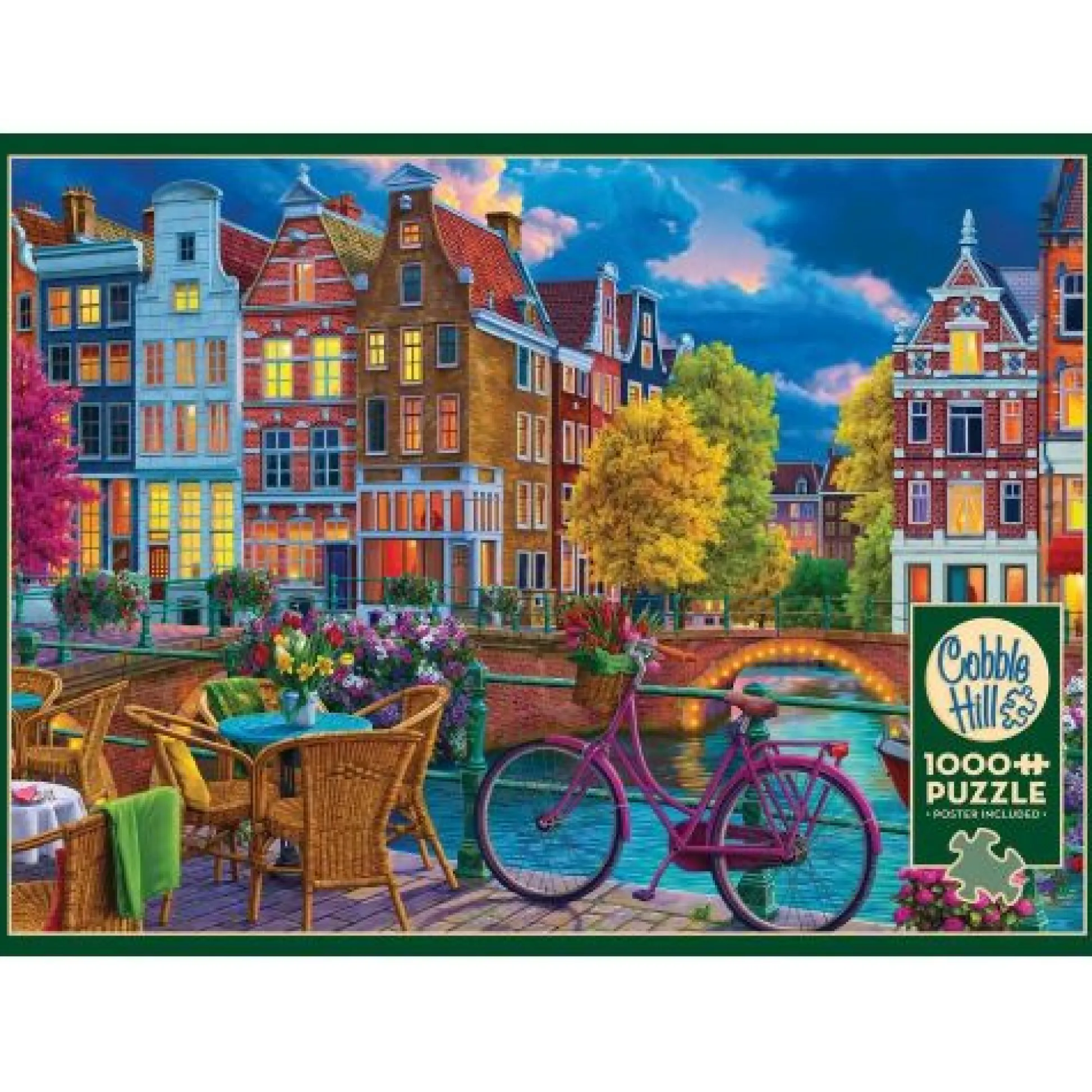 Calendar Holdings, LLC Cobble Hill Cozy Street Travel Jigsaw Puzzle - 1000 pc* Puzzles
