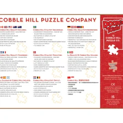 Flat River Group Cobble Hill DoodleTown: Thanksgiving Togetherness 1000 pc Puzzle* Puzzles