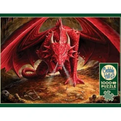 Calendar Holdings, LLC Cobble Hill Dragon's Lair Fantasy Jigsaw Puzzle - 1000 pc* Puzzles