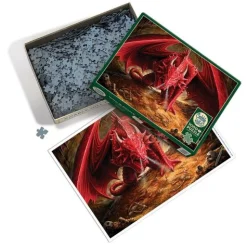 Calendar Holdings, LLC Cobble Hill Dragon's Lair Fantasy Jigsaw Puzzle - 1000 pc* Puzzles