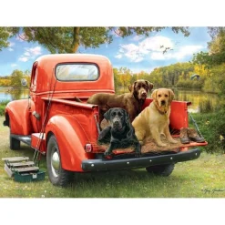 Calendar Holdings, LLC Cobble Hill Fishing With Friends 1000pc Jigsaw Puzzle* Puzzles