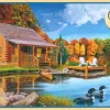 Calendar Holdings, LLC Cobble Hill Loon Lake Scenery Jigsaw Puzzle - 500 pc* Puzzles