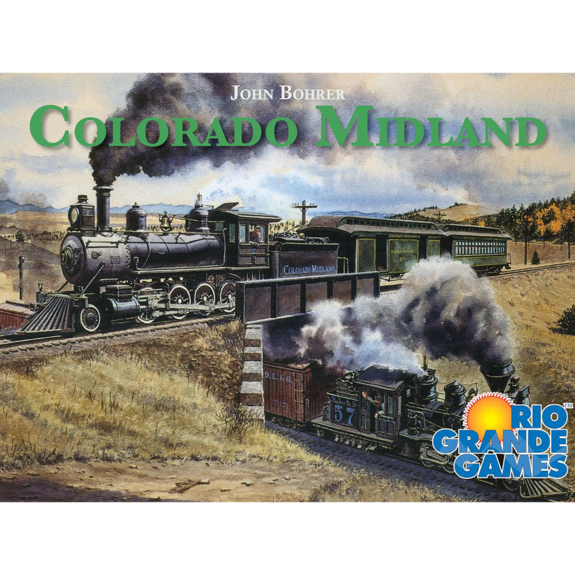Flat River Group Colorado Midland Strategy Train Board Game by Rio Grande Games, Ages 12+* Board Games|Role-Playing Games