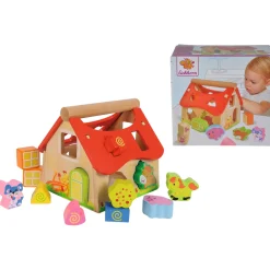 Calendar Holdings, LLC Colorful Wooden Shape Sorter House – Classic Toy for Toddlers* Preschool Education Toys & Activities