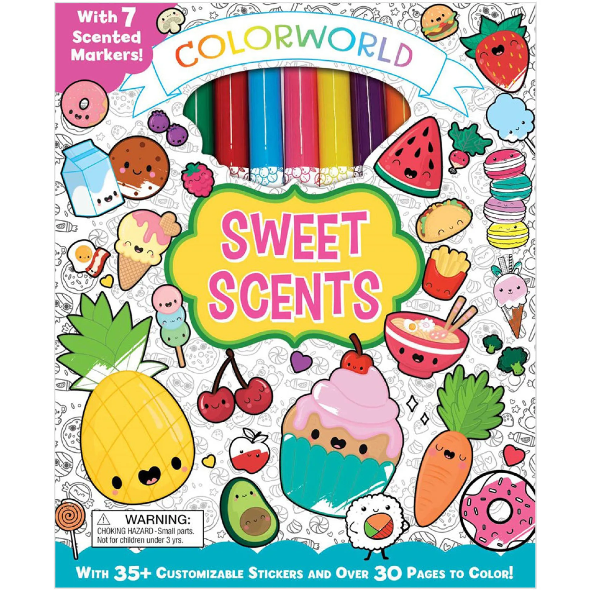 Readerlink Distribution Services ColorWorld: Sweet Scents Kawaii Coloring Adventure* Reading, Writing & Speech