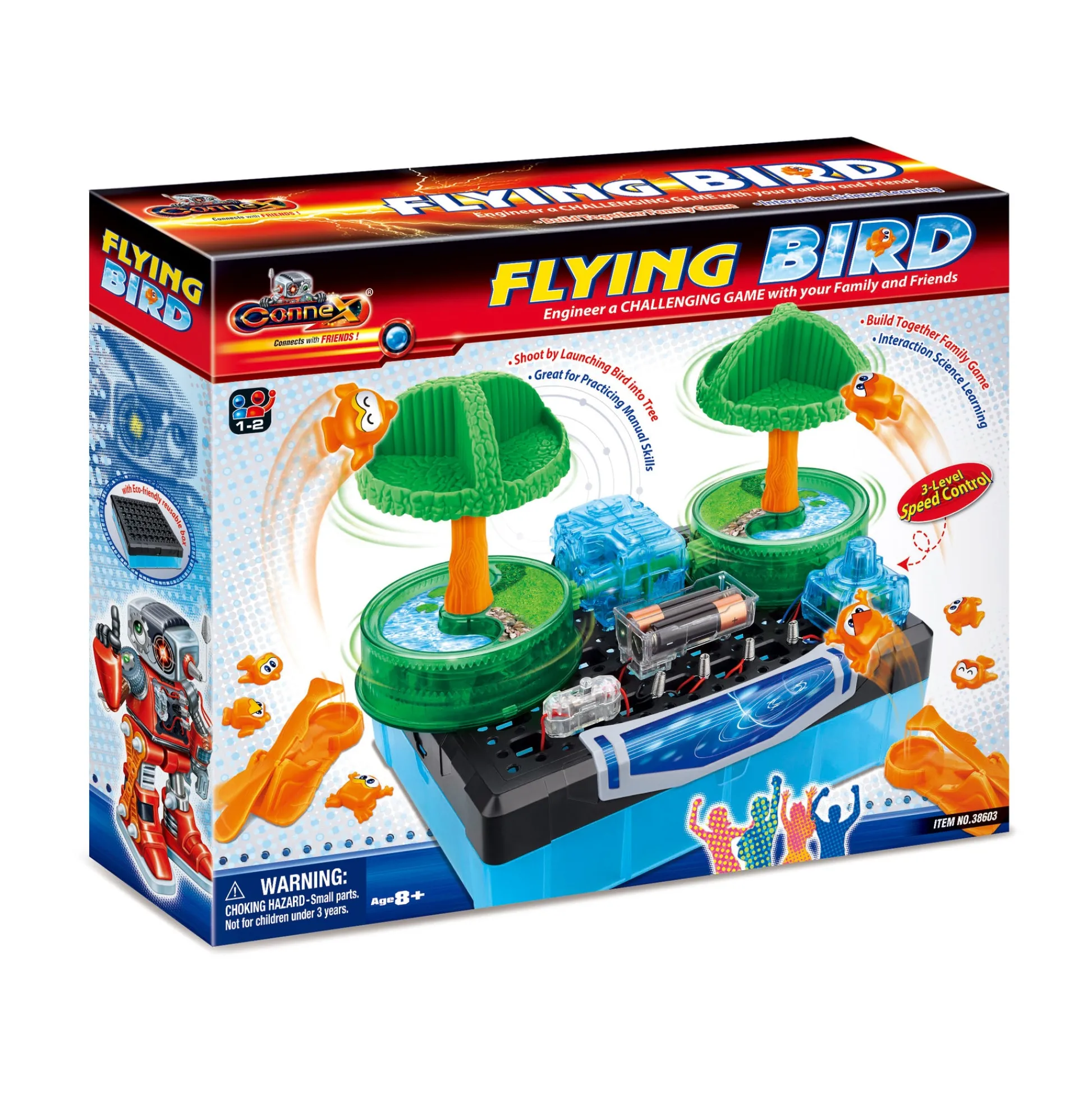 AreYouGame Connex Flying Bird Interactive Game Kit* Family & Entertainments Games