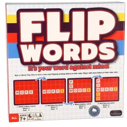 Educators Resource Continuum Games Flip Words Red vs Black Duel Board Game* Role-Playing Games|Board Games