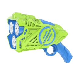 Contixo Deluxe Bubble Gun for Kids - Ultimate Bubble Blowing Machine* Bubbles & Sidewalk Chalk