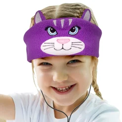 Contixo H1 Kids Adjustable Fleece Headband Headphones - Cat Design* Electronics