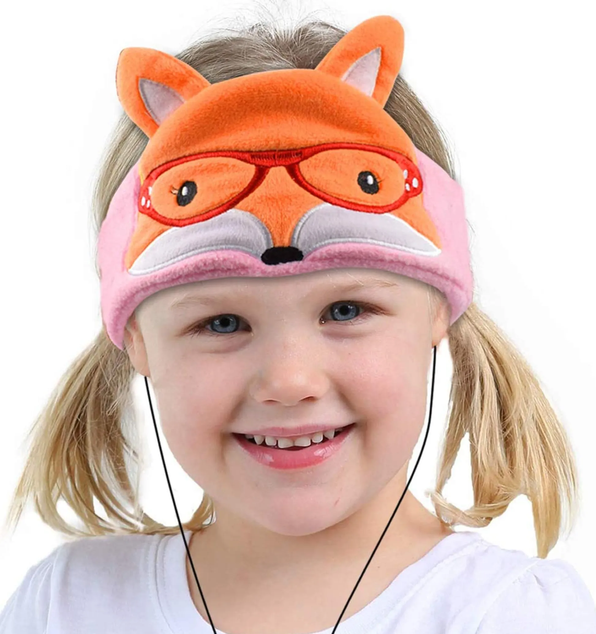 Contixo H1 Kids Fleece Headband Headphones - Adjustable Fox Design* Electronics