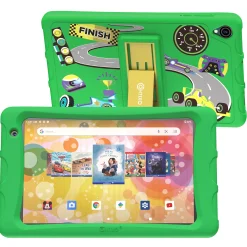 Contixo K80 8-Inch Kids Tablet - Disney eBooks, 2GB RAM, 64GB, Green*Kids Reading, Writing & Speech|Electronics