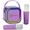 Contixo Mini Karaoke Dynamite | Portable Bluetooth Speaker + Wireless Mics* Karaoke Machines & Accessories|Electronics