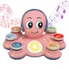 Contixo Pink Musical Octopus Baby Piano Toy with Lights and Sounds* Developmental Toys