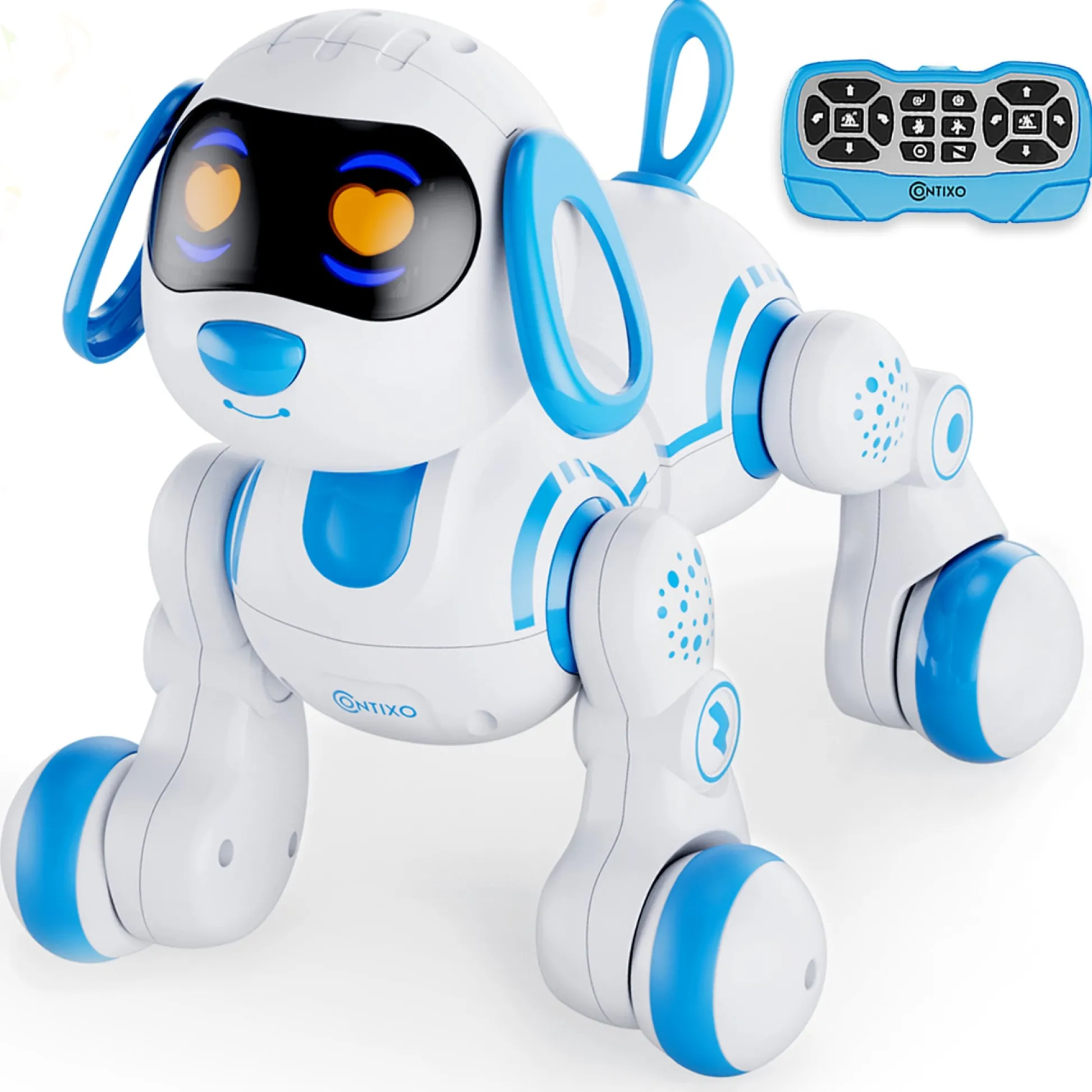 Contixo R3 Interactive Smart Robot Pet Dog Toy with Remote Control - Blue* Electronics