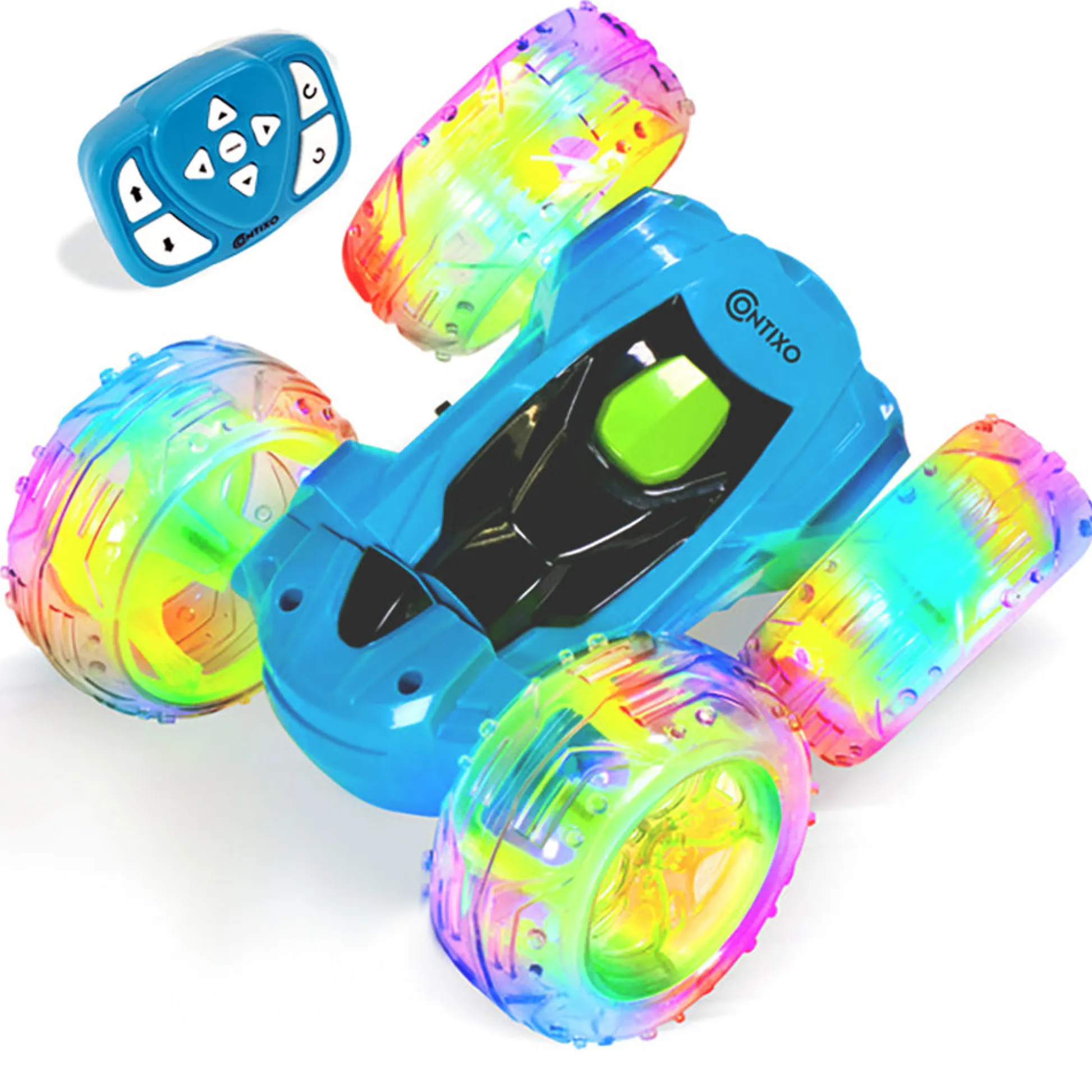 Contixo SC3 Remote Control RC Flip Racer Stunt Car - Blue* Rc Cars & Flight