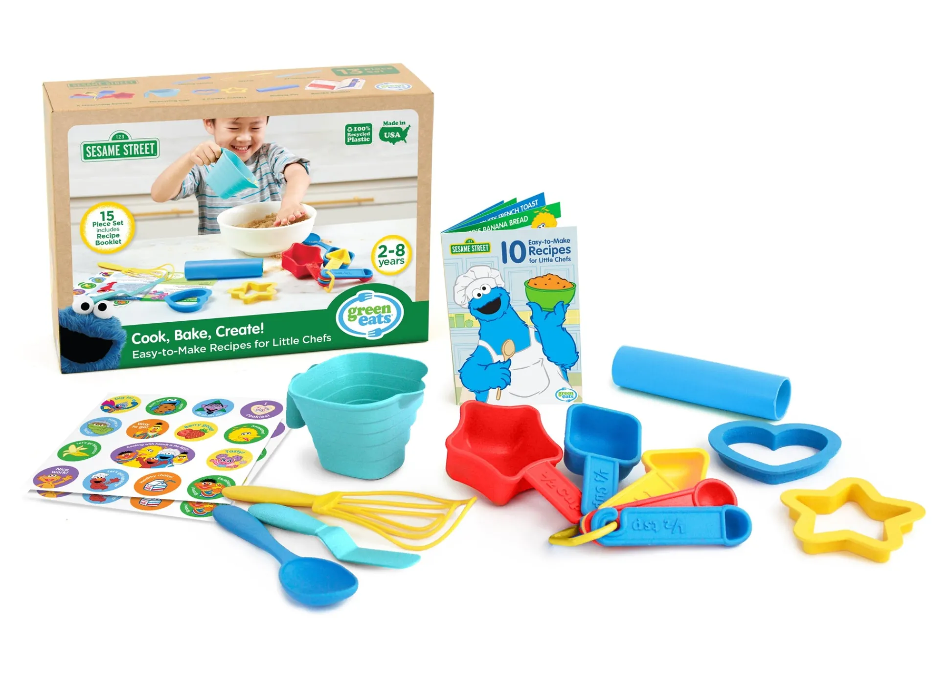 The Distribution Solutions Cookie Monster's Little Chef Play Kit* Kitchens & Play Food|Dress Up
