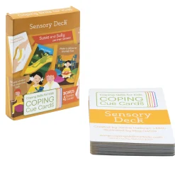 Educators Resource Coping Skills for Kids Coping Cue Cards Sensory Deck* Sensory & Fidget Toys|Social & Emotional Skills