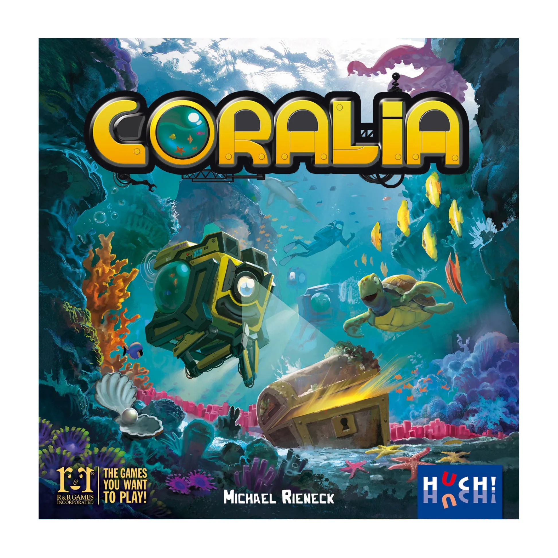 AreYouGame Coralia: The Undersea Exploration Strategy Game* Role-Playing Games|Board Games