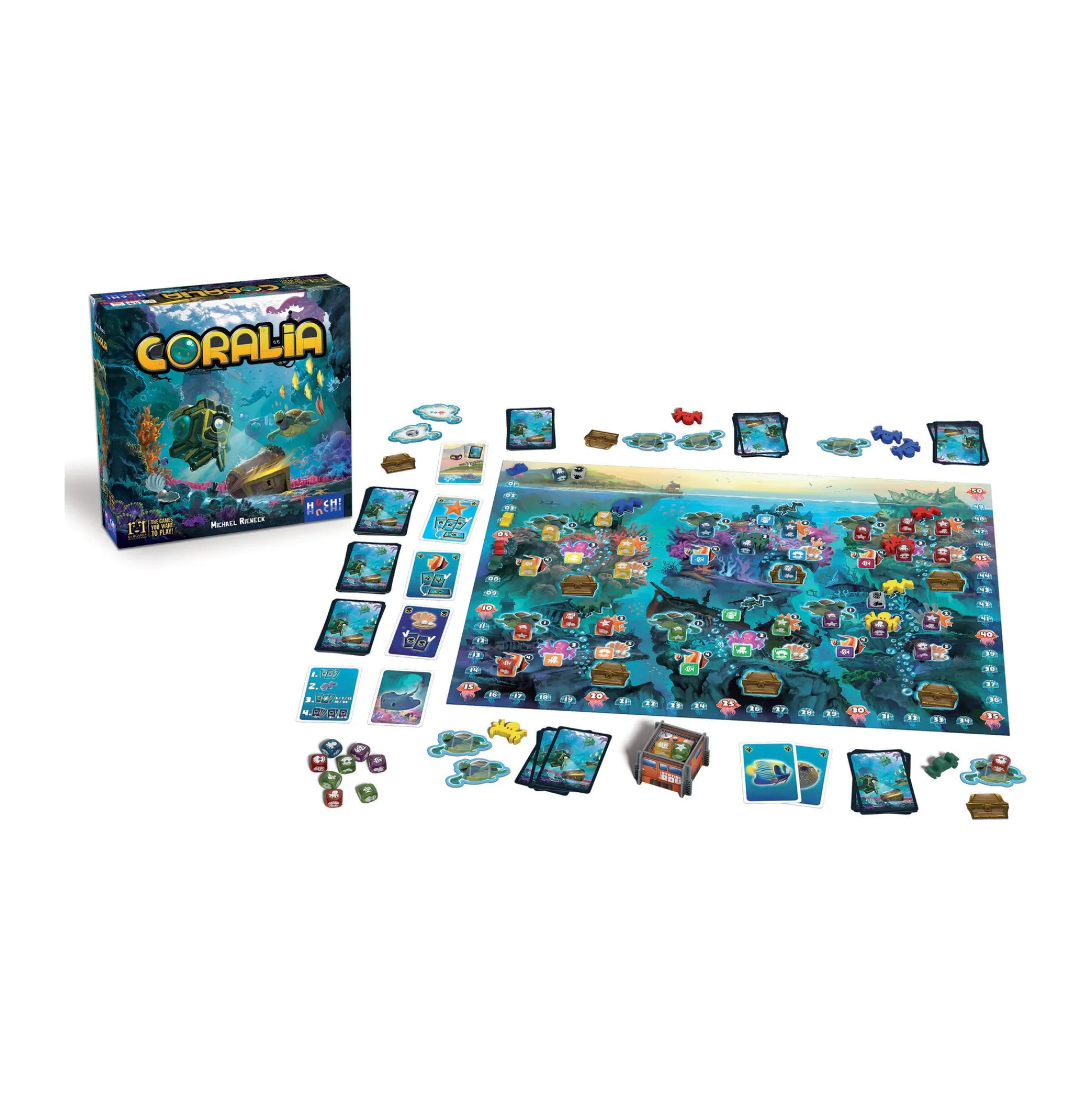 AreYouGame Coralia: The Undersea Exploration Strategy Game* Role-Playing Games|Board Games