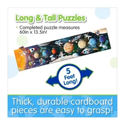 AreYouGame Cosmic Explorer Solar System Floor Puzzle - 51 pc* Puzzles