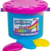 Calendar Holdings, LLC Cra Z Slimy Tri-Color Rainbow Slime Bucket - 3lb of Pink, Yellow & Blue* Slime