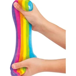 Calendar Holdings, LLC Cra Z Slimy Tri-Color Rainbow Slime Bucket - 3lb of Pink, Yellow & Blue* Slime