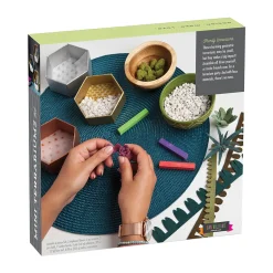 AreYouGame Craft Crush Mini Terrariums Kit - Create Felt Succulent Displays* Crafts & Activities