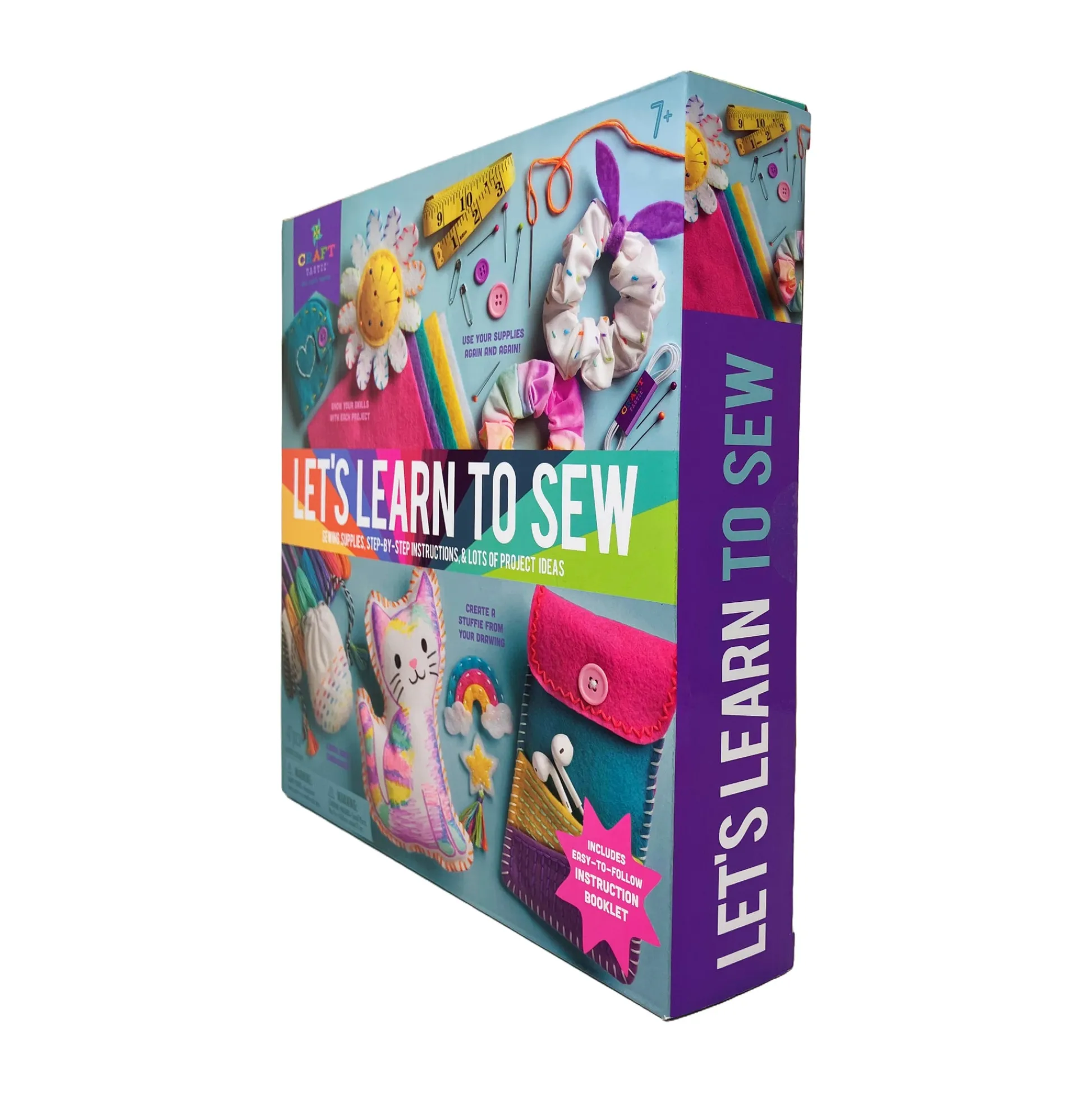 AreYouGame Craft-tastic Beginner's Sewing Kit - Let's Learn to Sew* Crafts & Activities