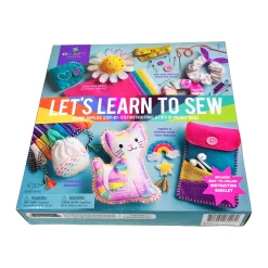 AreYouGame Craft-tastic Beginner's Sewing Kit - Let's Learn to Sew* Crafts & Activities