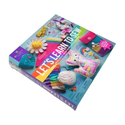 AreYouGame Craft-tastic Beginner's Sewing Kit - Let's Learn to Sew* Crafts & Activities
