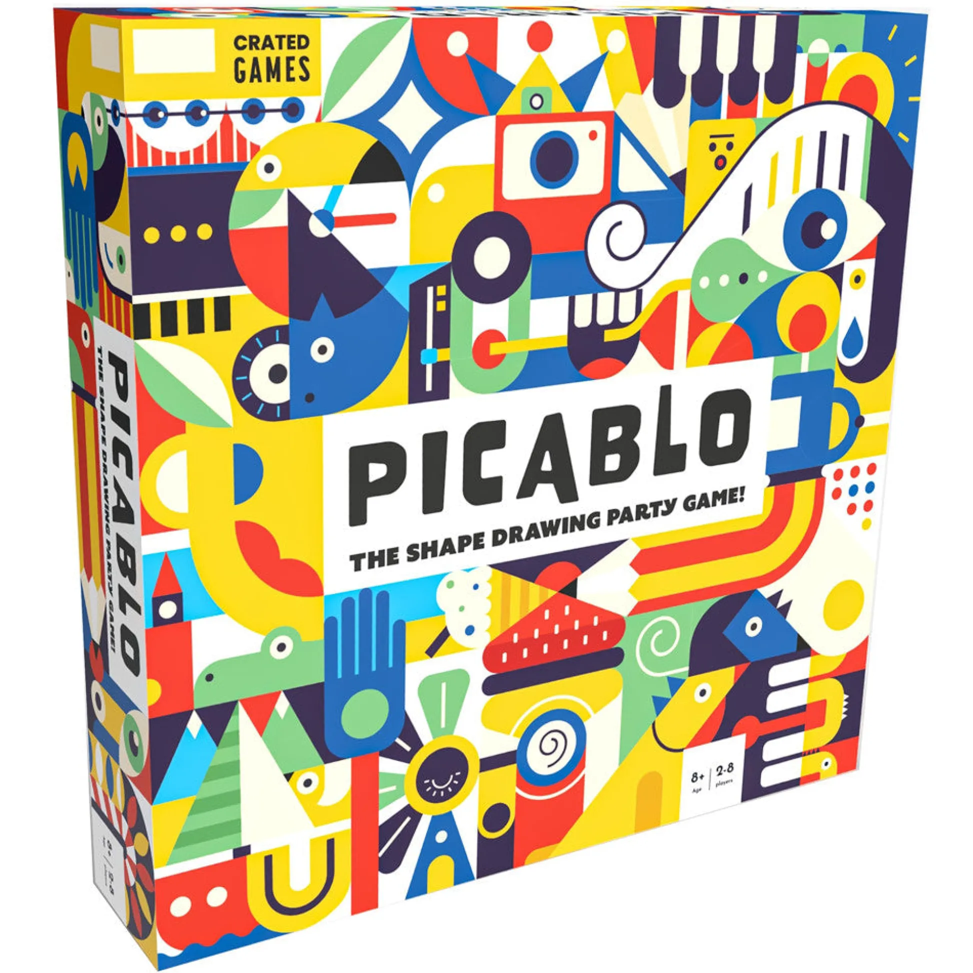 Flat River Group Crated Games Picablo Shape Drawing Party Game for All Skill Levels* Family & Entertainments Games