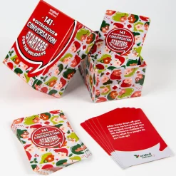 Flat River Group Crated With Love Holiday Edition Conversation Starters Game* Social & Emotional Skills|Family & Entertainments Games