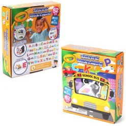 Flat River Group Crayola ABC Matching Magnet Set - Vehicle-To-Go - Colorful Learning Game for Toddlers 3+* Preschool Education Toys & Activities