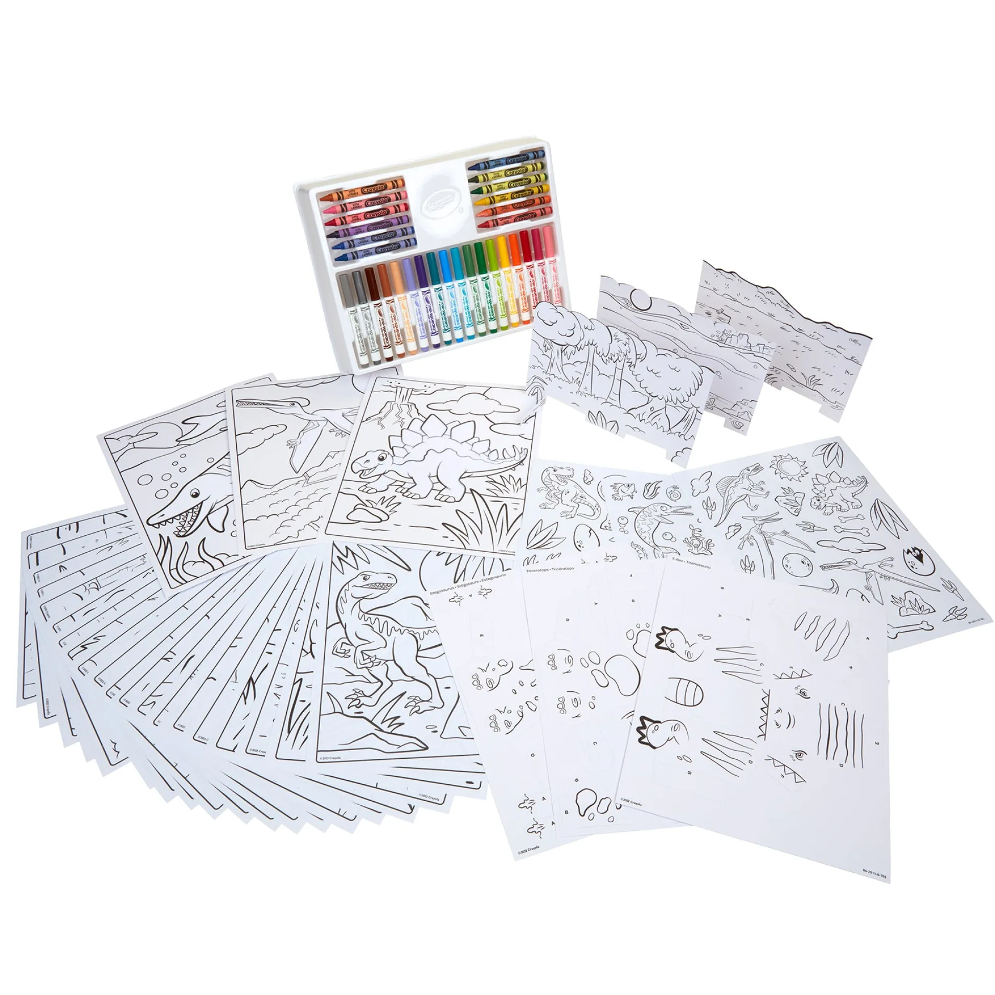 Educators Resource Crayola Dinosaur Adventure 5-in-1 Creativity Kit - Craft Set* Crafts & Activities