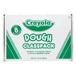 Educators Resource Crayola Dough Classpack - Assorted Colors, 3 oz., 48 Count* Clay, Dough & Sand Art