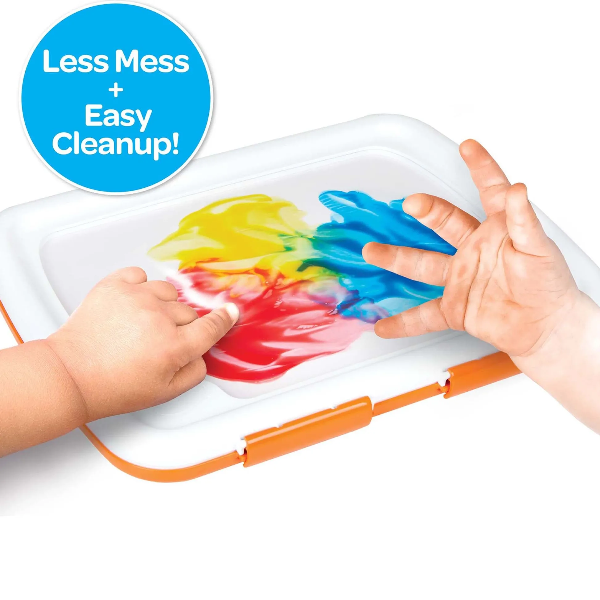 Educators Resource Crayola Easy-Clean Fingerpaint Set - Vibrant Toddler Art Kit* Drawing, Color & Painting