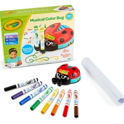Educators Resource Crayola Musical Doodle Bug Interactive Coloring Toy* Drawing, Color & Painting
