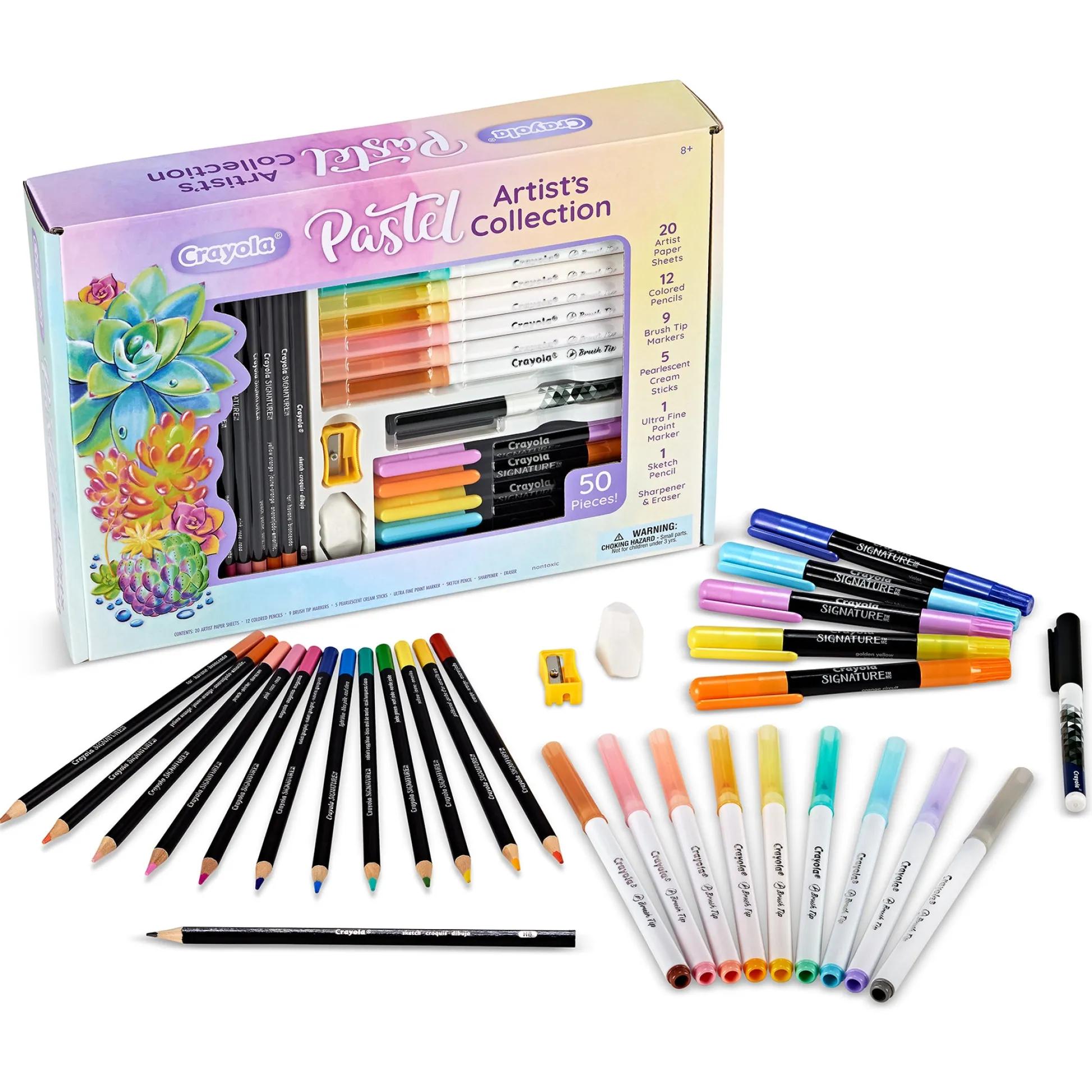 Educators Resource Crayola Pastels Artist's Collection Art Kit* Drawing, Color & Painting