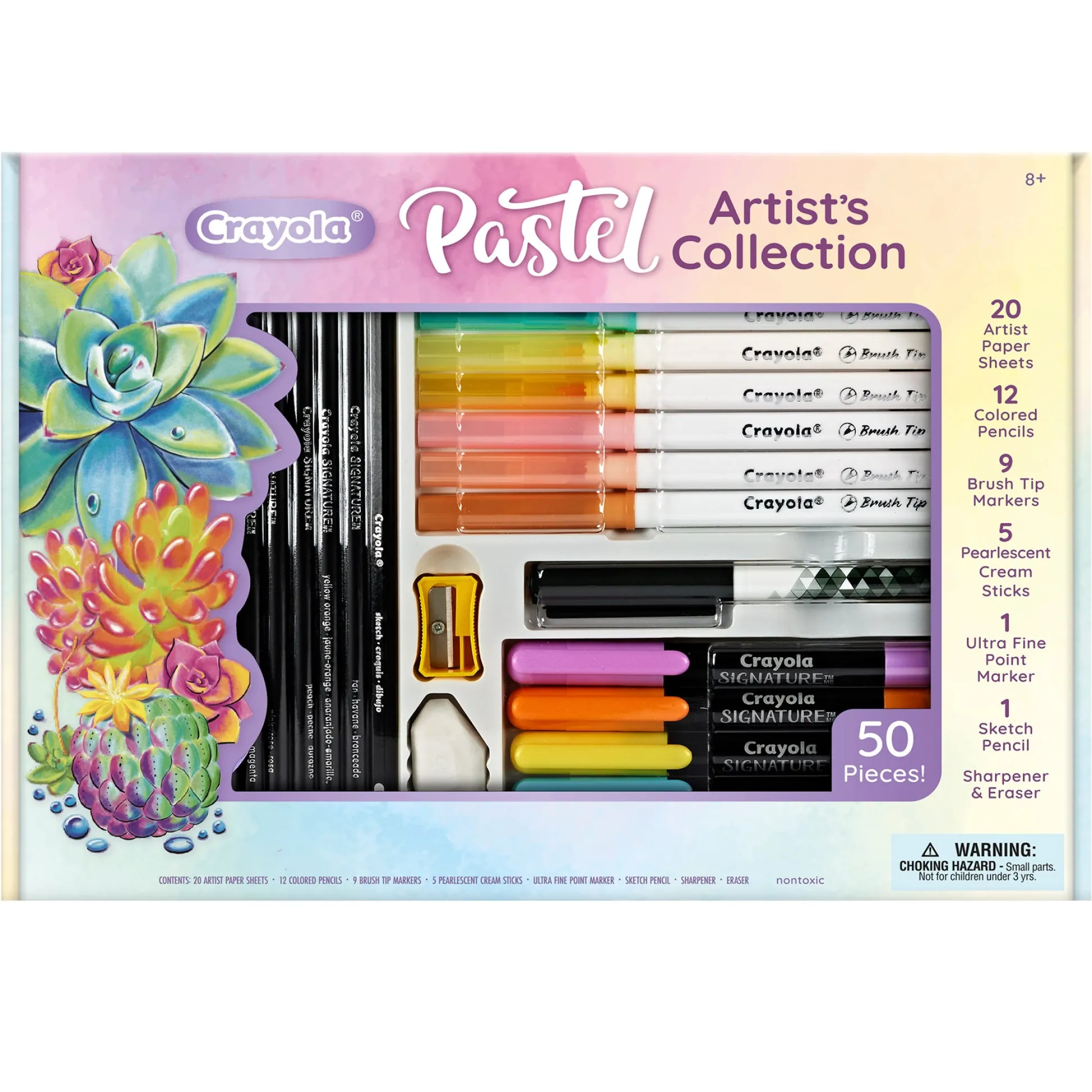 Educators Resource Crayola Pastels Artist's Collection Art Kit* Drawing, Color & Painting