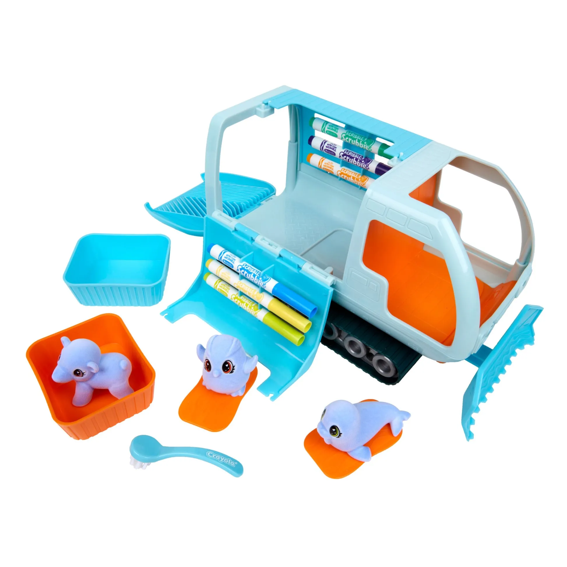 Educators Resource Crayola Scribble Scrubbie Pets Arctic Snow Explorer Set* Drawing, Color & Painting