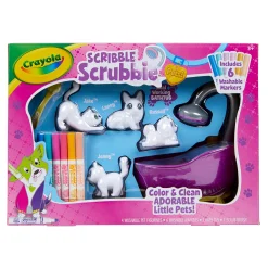 Educators Resource Crayola Scribble Scrubbie Pets! Color & Wash Playset* Drawing, Color & Painting